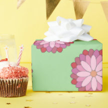 パステルピンクグリーンアジアンメダリオン