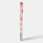 パステルピンクグレーホワイトバレンタインラブハート Case-Mate iPhoneケース (裏面 / 右)