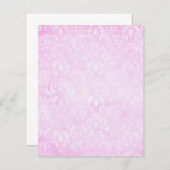 パステルピンクシャビースクラップブック紙 (正面/裏面)