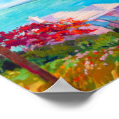 パステルピンクスとシーブルースのバミューダパラダイス ポスター (角)