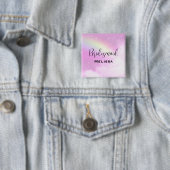 パステルピンクスカイとイエローレインボーブリーズメイド 缶バッジ (インサイチュ)