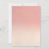 パステルピンクスニーカー2ndバースデーガール 招待状 (裏面)