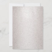 パステルピンクスパークリダイヤモンドSweet sixteen 招待状 (裏面)