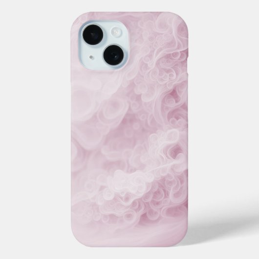 パステルピンクスワールアブストラクト Case-Mate iPhoneケース (裏面)