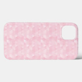 パステルピンクトライアングルモザイクiPadケース Case-Mate iPhoneケース (裏面 (横))