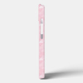 パステルピンクトライアングルモザイクiPadケース Case-Mate iPhoneケース (裏面 / 左)