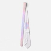 パステルピンクネックタイ ネクタイ (裏面)