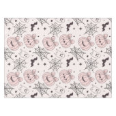 パステルピンクハロウィンシームレスパターン(5) テーブルクロス (正面(横))