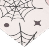 パステルピンクハロウィンシームレスパターン(5) テーブルクロス (アングル)