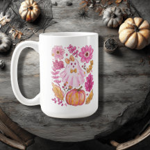 パステルピンクハロウィーン幽霊