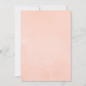 パステルピンクフローラドライブバイシャワー 招待状 (裏面)