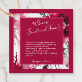 パステルピンクフローラ抽象芸術バラ結婚開花 フェイバータグ