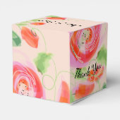 パステルピンクフローラ フェイバーボックス (裏面サイド)