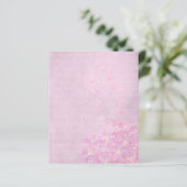 パステルピンクフローラ&文字スクラップブックエフェメラ (スタンド正面)