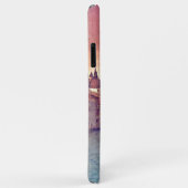 パステルピンクブルーヴェネツィアカナルグランデウォーター Case-Mate iPhoneケース (裏面/右)