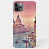 パステルピンクブルーヴェネツィアカナルグランデウォーター Case-Mate iPhoneケース (裏面)