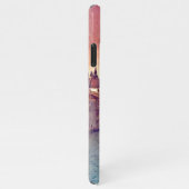 パステルピンクブルーヴェネツィアカナルグランデウォーター iPhoneケース (右側)