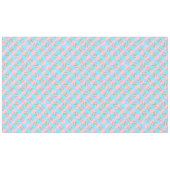 パステルピンクブルー市松模様にダンゴテーブルクロス テーブルクロス (正面(横))