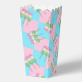 パステルピンクブルー市松模様にダンゴフェイスボックス フェイバーボックス (裏面)