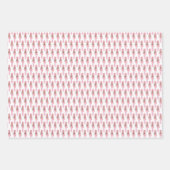 パステルピンクホリデーズお気に入り ラッピングペーパーシート (正面)