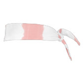 パステルピンクホワイトストライプズ タイヘッドバンド (回転90)