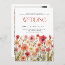 パステルピンクボホワイルドフラワー結婚ズのQRコード写真