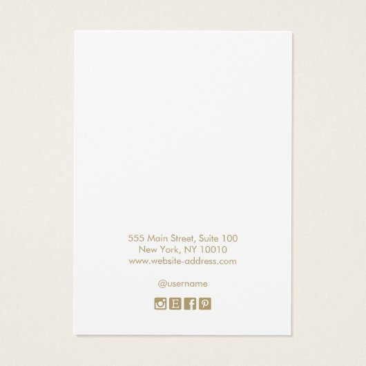 パステルピンクレインボーグラデーションスクリプトネックレスディスプレイ (裏面)