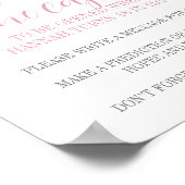 パステルピンクレインボー1stバースデータイムカプセル ポスター (角)