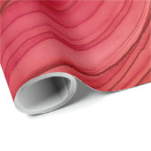 パステルピンク桃抽象芸術ミックス包装紙 ラッピングペーパー (ロールコーナー)