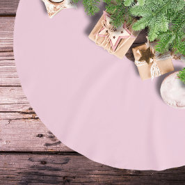 パステルピンク無地のカラー |クラシック |エレガント | ブラッシュドポリエステルツリースカート