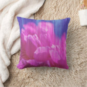 パステルピンク牡丹フラワーズスカイクッション装飾用クッション クッション (ブランケット)