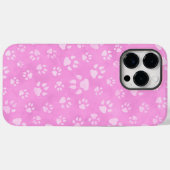 パステルピンク犬の足 Case-Mate iPhoneケース (裏面 (横))