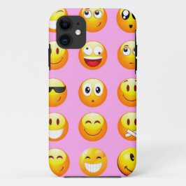 パステルピンク絵文字 iPhone 11 ケース