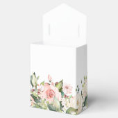 パステルピンク赤面バラフローラボ結婚タニカル フェイバーボックス (オープン)