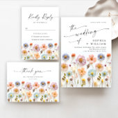 パステルピンク赤面ボヘミアンワイルドフラワーズウィブライド ポスター