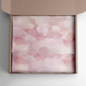 パステルピンク赤面抽象芸術ブラシストロ絵を描ーク 薄葉紙