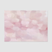 パステルピンク赤面抽象芸術ブラシストロ絵を描ーク 薄葉紙 (正面)