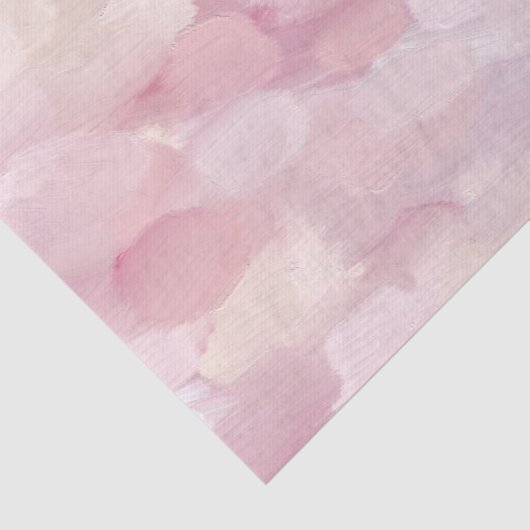 パステルピンク赤面抽象芸術ブラシストロ絵を描ーク 薄葉紙 (詳細)