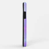 パステルピンク、アクア、薄紫マーメイドのスケール Case-Mate iPhoneケース (裏面/右)