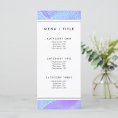 パステルピンク、アクア、薄紫マーメイドのメはかりで測ニュー メニュー (スタンド正面)