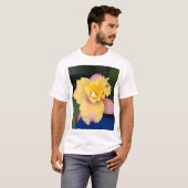パステルピンク&イエローオーキッド Tシャツ (正面フル)