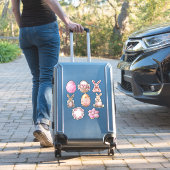 パステルピンク イースターセット2 シール (スーツケースインサイチュ)