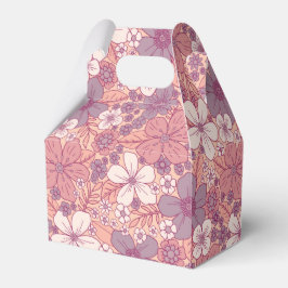 パステルピンク&パープルフローラ フェイバーボックス