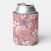パステルピンク&パープルフローラ 缶クーラー (缶裏面)