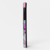 パステルピンク フラクタルアート iPhoneケース Case-Mate iPhoneケース (裏面/左)
