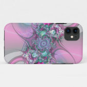 パステルピンク フラクタルアート iPhoneケース Case-Mate iPhoneケース (裏面(横))