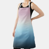 パステルピンク&ブルーグラデーションインディゴバラ グラデーション エプロン (インサイチュ)