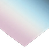 パステルピンク&ブルーグラデーションインディゴバラ グラデーション ショートテーブルランナー (コーナー)