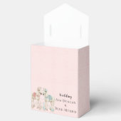 パステルピンク&ホワイトホース結婚ズ フェイバーボックス (オープン)