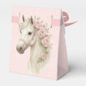 パステルピンク&ホワイトホース結婚ズ フェイバーボックス (裏面サイド)